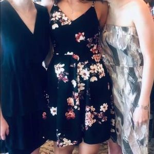 Cute mini dress made of cotton fabric